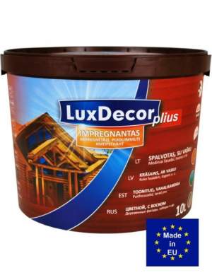 Пропитка для дерева з воском LuxDecor Plius